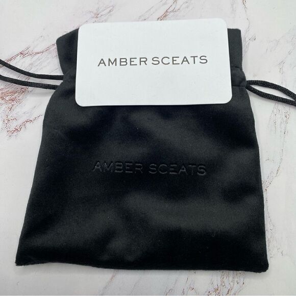 NWT AMBER SCEATS GOLD CURATEUR Cuff Bracelet. 24K Gold Plated. NWT New w/Dustbag - Picture 7 of 8